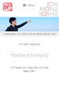 Mobile Screenshot of ichimonji.de